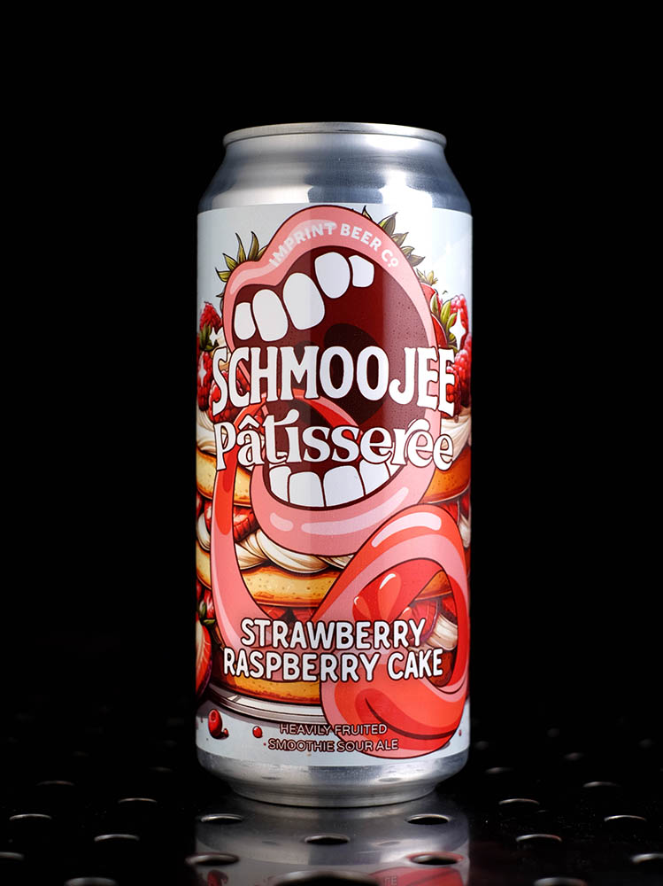 Imprint Beer Co | Schmoojee Patisseree Strawberry Raspberry Cake | Smoothie Sour | 6,5%