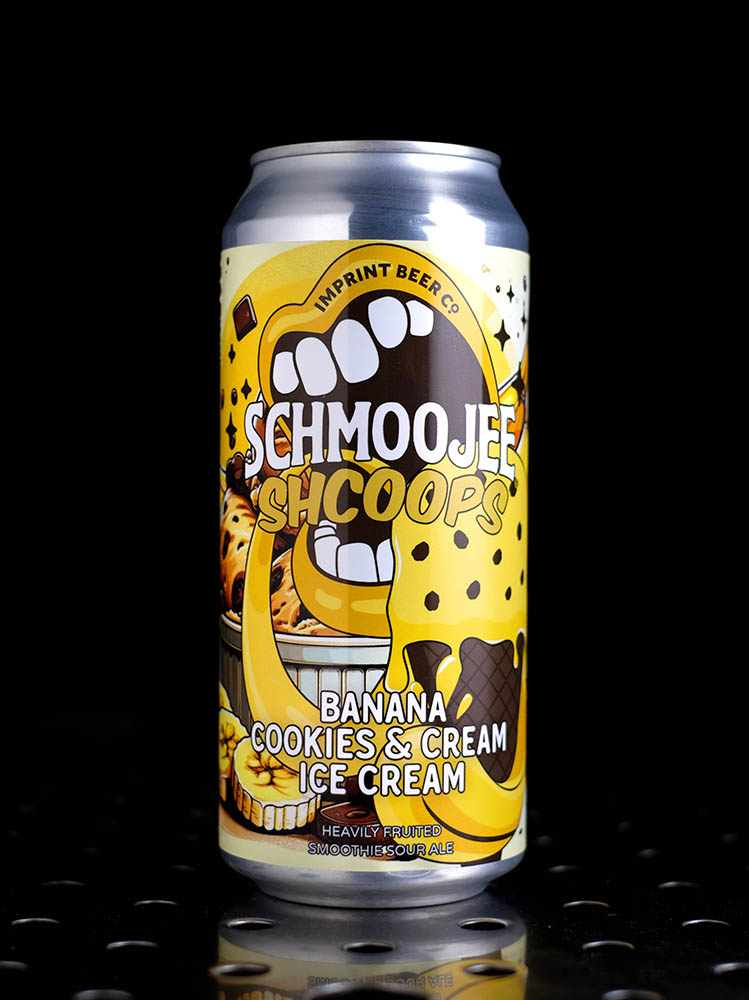 Imprint Beer Co | Schmoojee Shcoops Banana Cookies & Cream | Smoothie Sour | 6,5%
