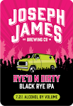 Rye'd N Dirty Dark Rye IPA 22oz