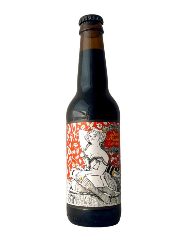 Bière La Débauche demi mondaine imperial stout calvados