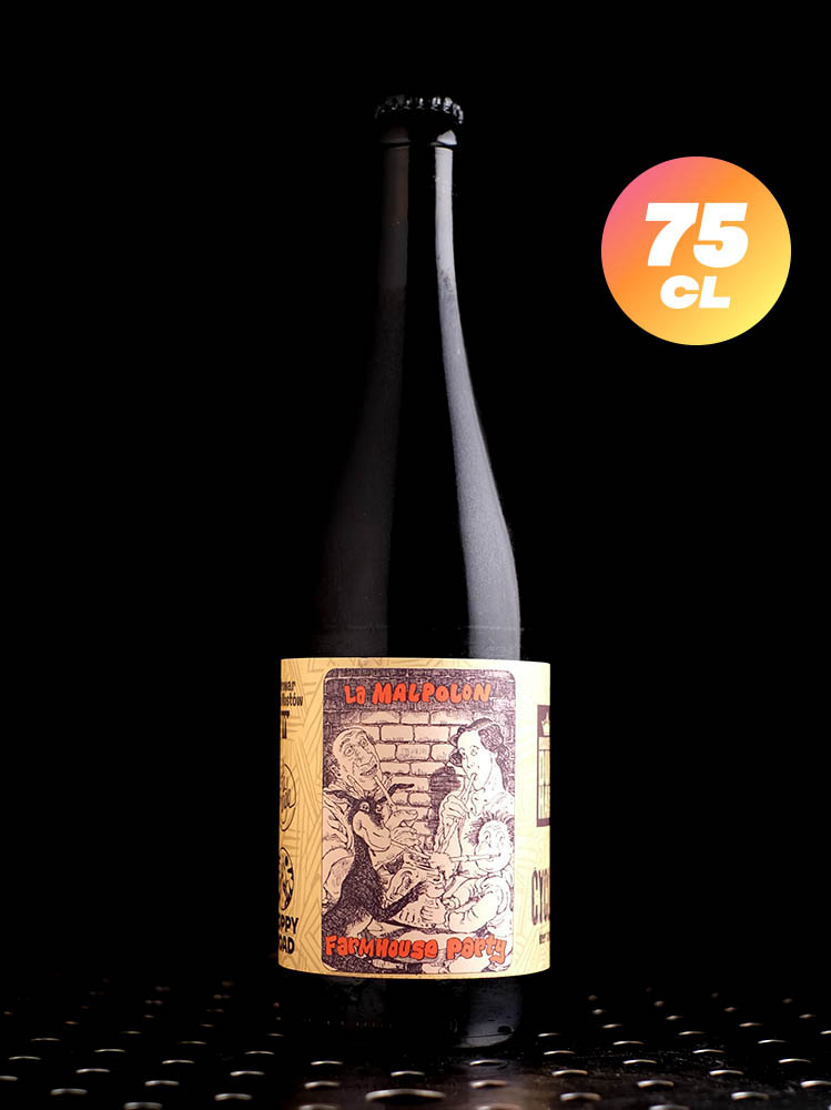 La Malpolon x Stu Mostow x Hoppy Road x Cyclic x Dunham x La Jungle | Farmhouse Party #2 | Saison BA | 5%