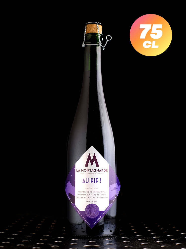 La Montagnarde | Au Pif ! | Wild Sour Marc de Savoie BA Gamay | 4,8%