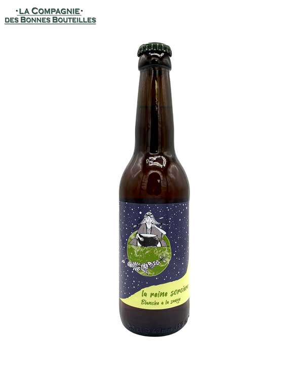Bière Brasserie Margot - Reine Sorcière - Blanche à la sauge - VP