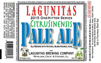 Citrusinensis Pale Ale 6 pack