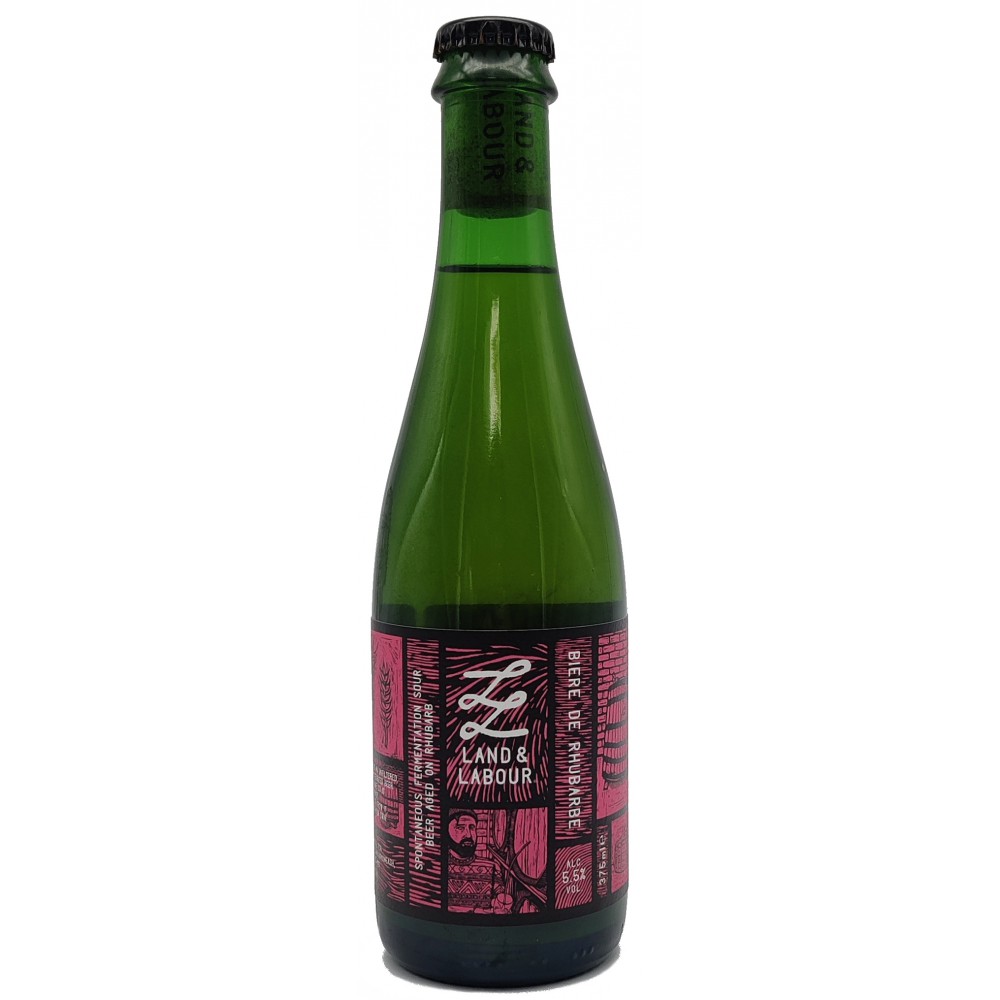 Land & Labour Bière de Rhubarbe 2022-23