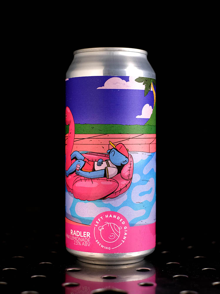 Left Handed Giant | Radler: Pink Lemonade | Radler Framboise Citron | 2,5%