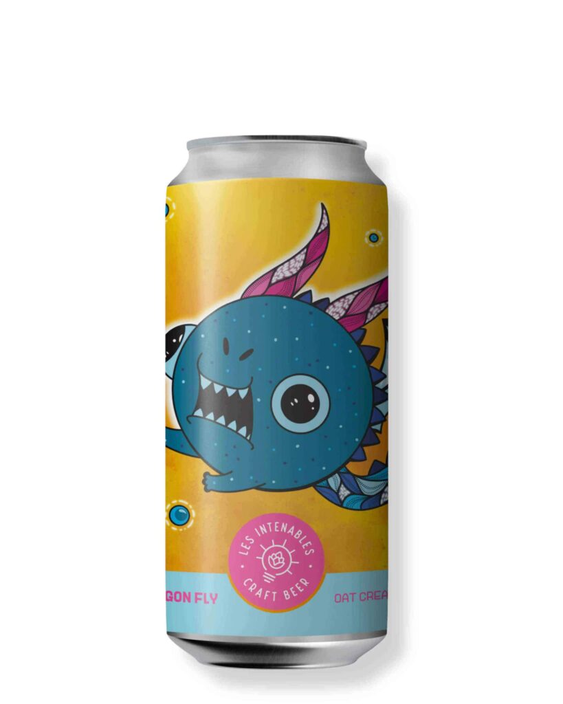 Bière Les Intenables - Baby Dragon Fly - Double IPA