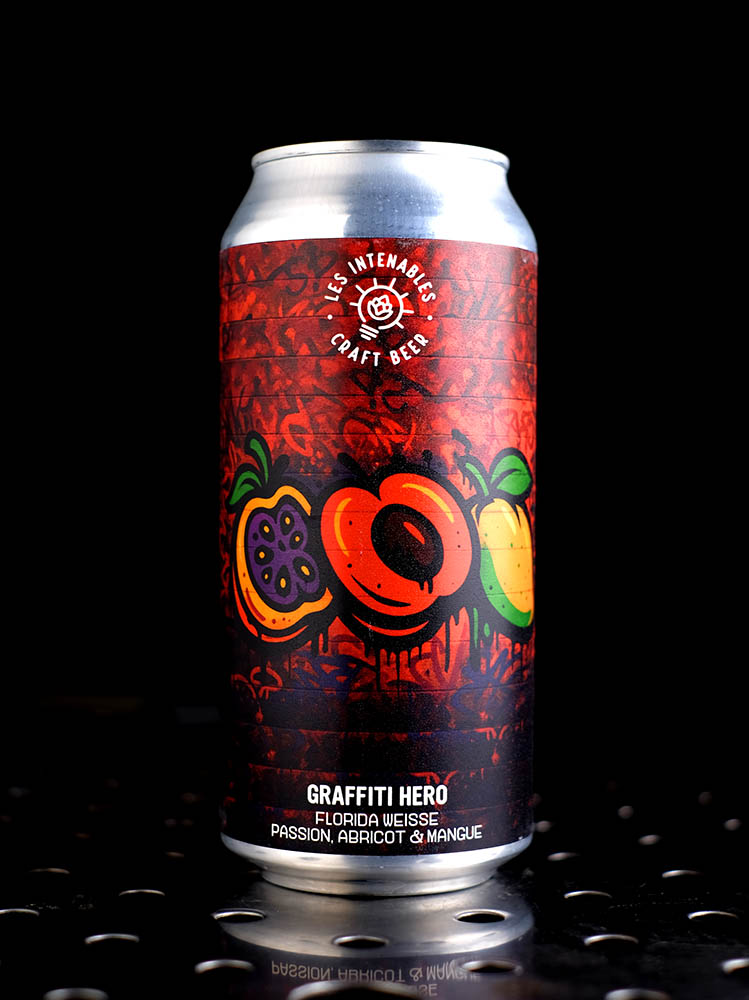 Les Intenables | Graffiti Hero | Florida Weisse Passion Abricot Mangue | 5,5%