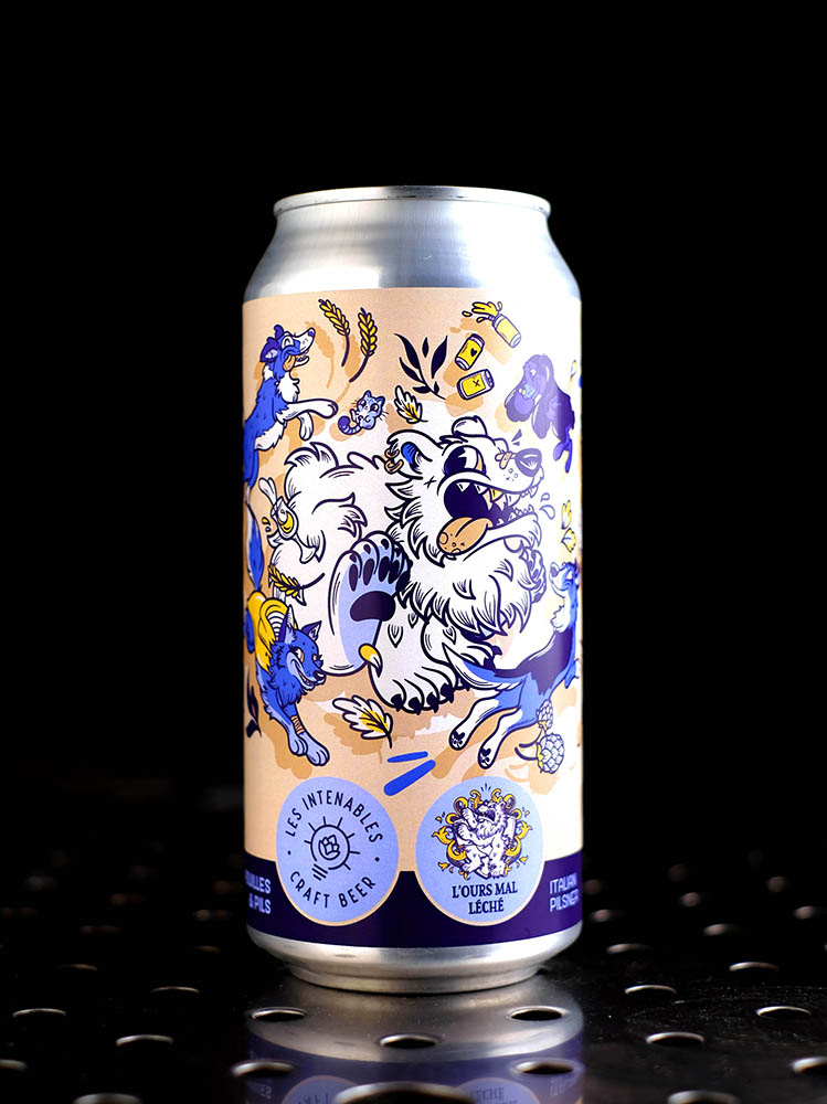 Les Intenables | Papouilles & Pils | Italian Pilsner | 5,2%