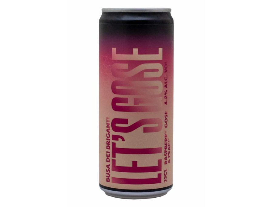 Let's gose Raspberry and Peach