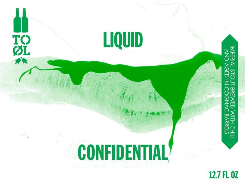 Liquid Confidential Imperial Chili Stout Aged in Cognac Barrels