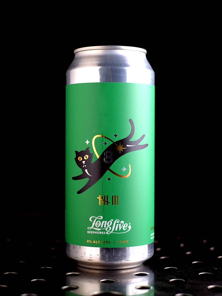 Long Live Beerworks | 8 Lives | DIPA | 8%