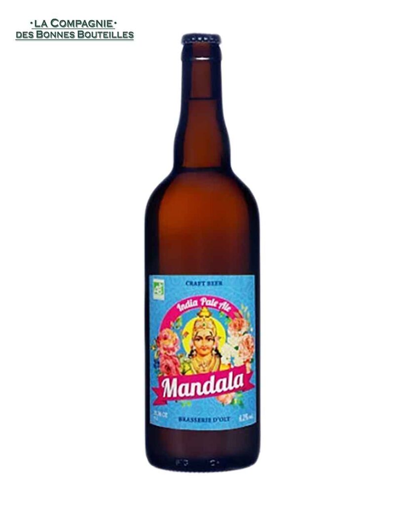 Bière Brasserie d'olt - Mandala bio blonde
