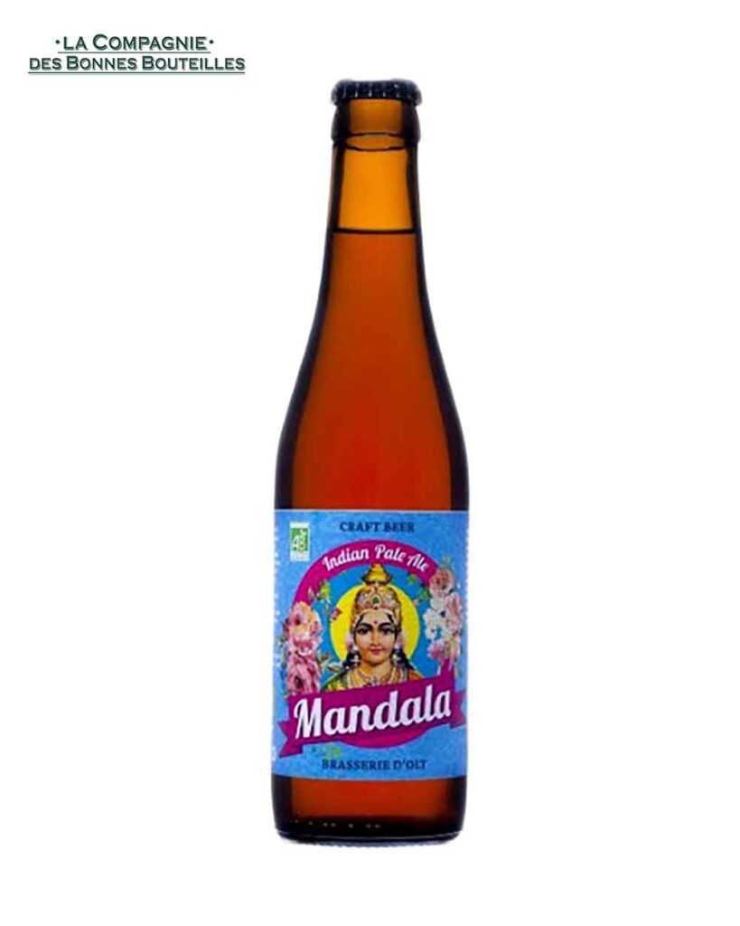 Bière Brasserie d'olt - Mandala bio blonde