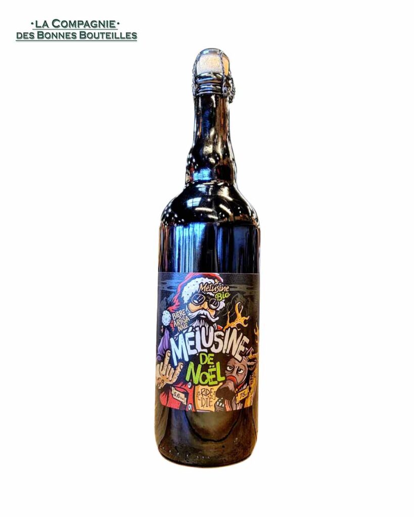 Bière Mélusine de Noël bio VP