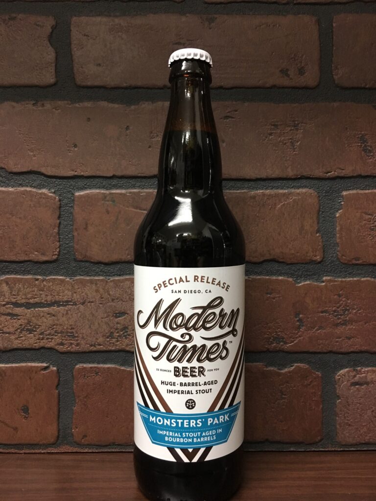 2016 Barrel Aged Monsters Park 22oz