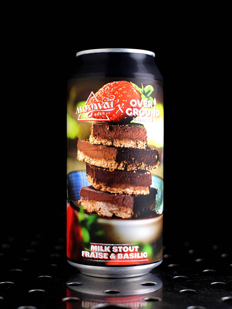 Mogwaï | Strawberry Fields Forever | Milk Stout Fraise Basilic | 6%