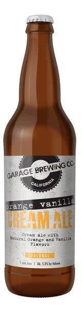 Orange Vanilla Cream Ale 22oz