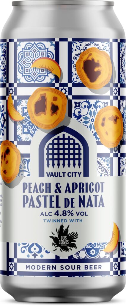 Peach and Apricot Pastel De Nata Smoothie