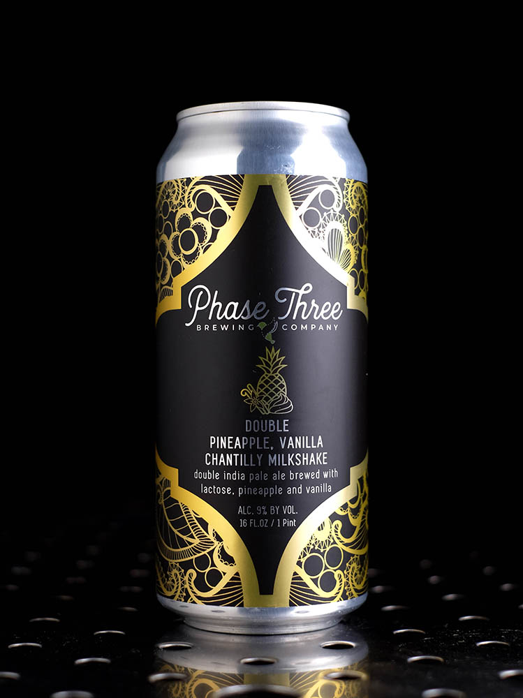Phase Three | Double Pineapple Chantilly | Milkshake DIPA Ananas Vanille | 9%