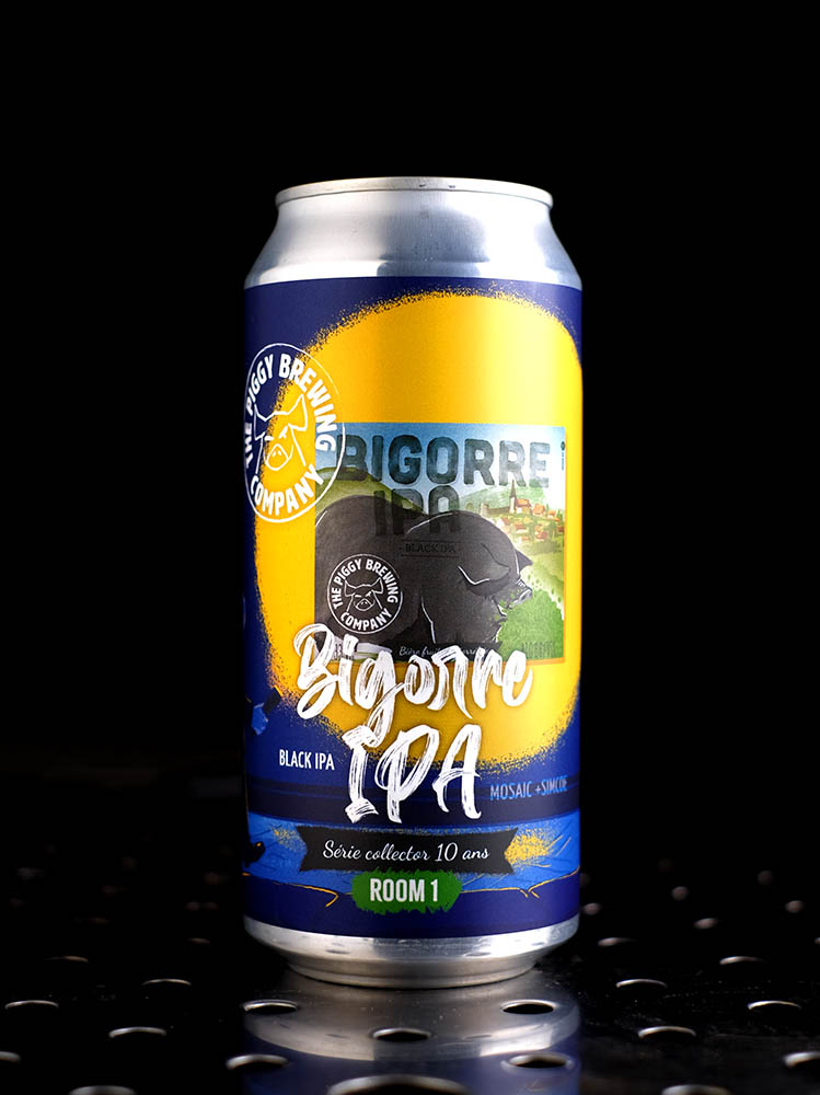 Piggy Brewing | Bigorre IPA / Série Collector 10 ans | Black IPA | 6,8%