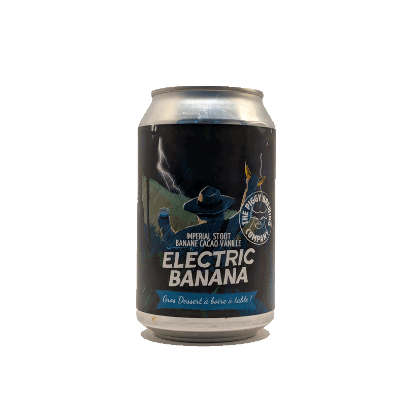 Electric Banana | Imperial Stout Banane, Cacao, Vanille