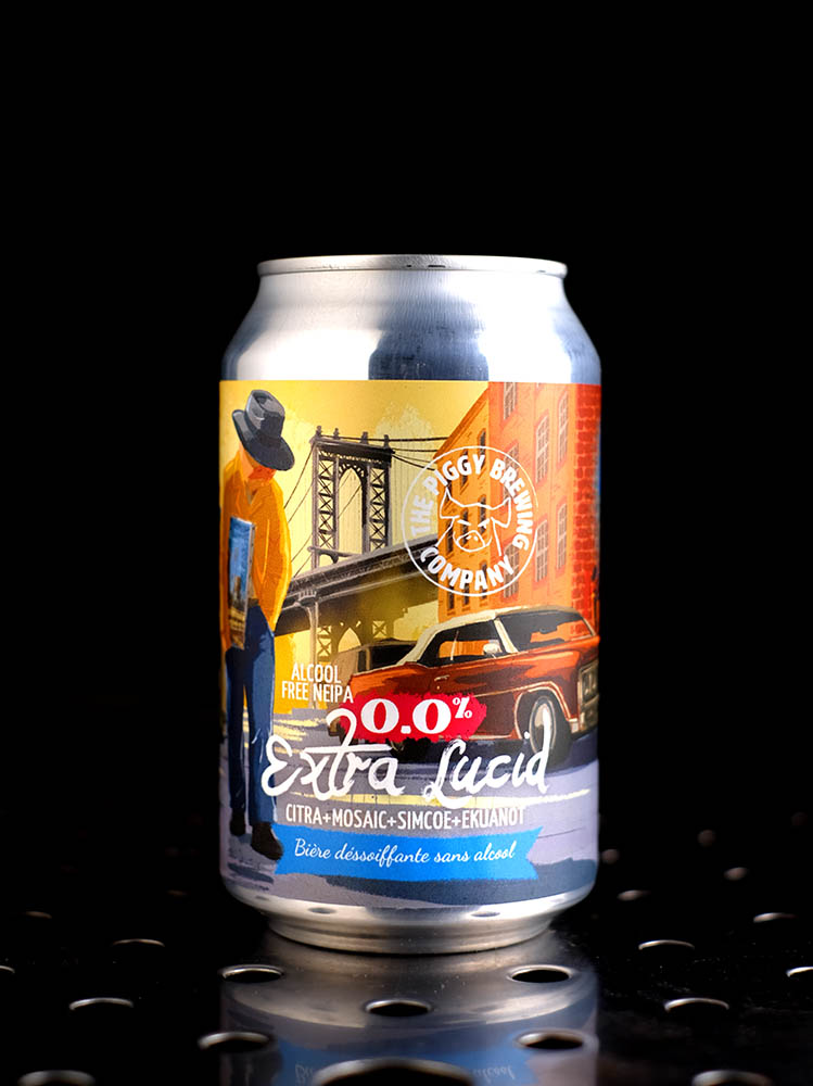 Piggy Brewing | Extra Lucid | NEIPA sans alcool | 0,0%