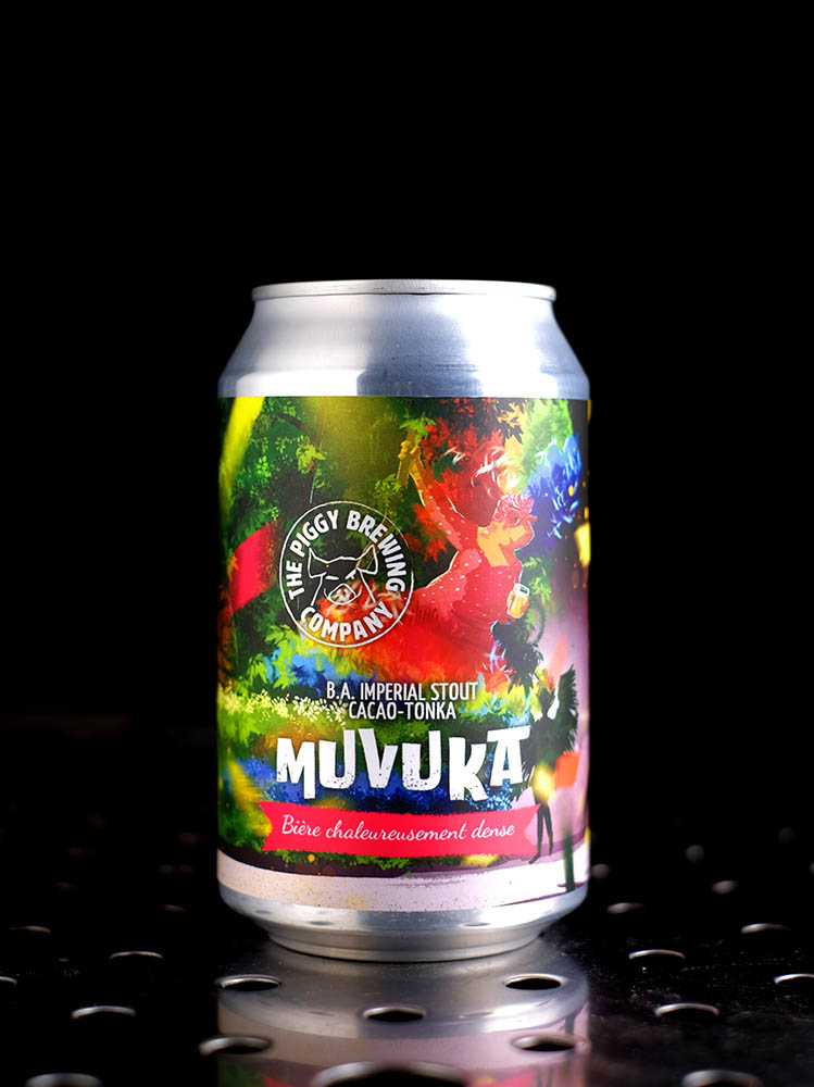 Piggy Brewing | Muvuka | Imperial Stout Cacao Tonka BA | 12%