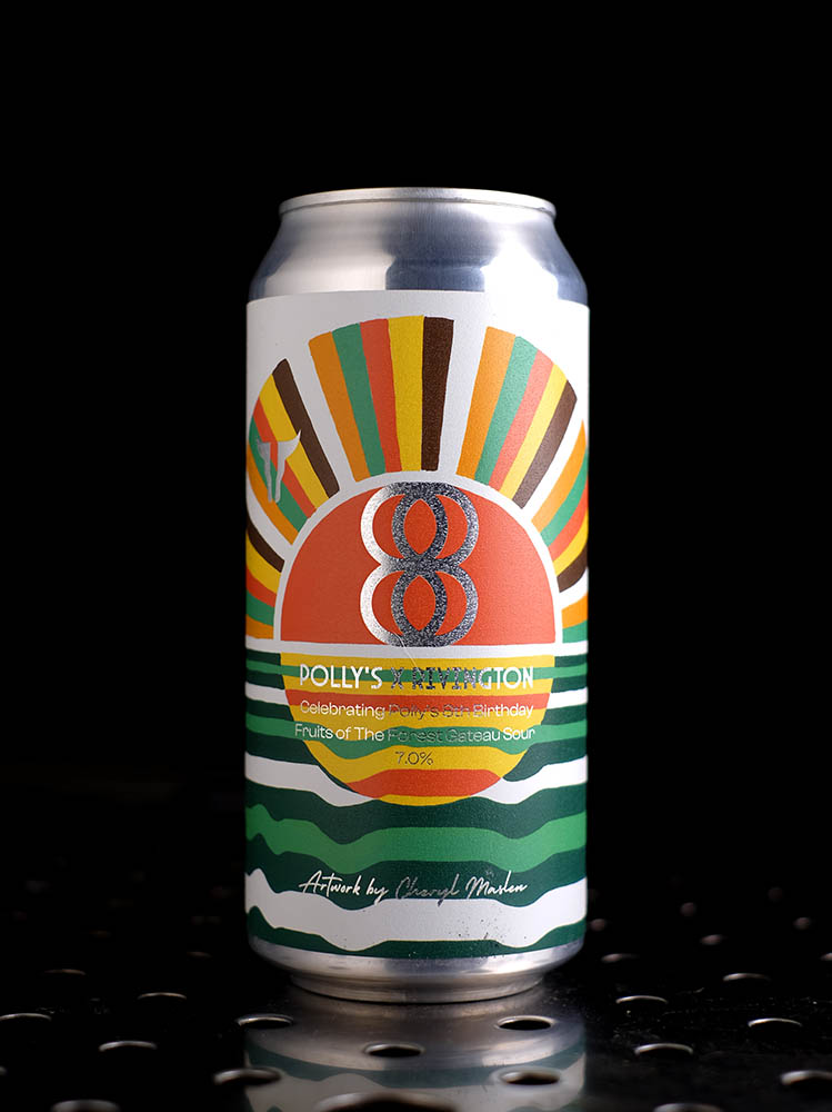 Polly’s x Rivington | 8th Birthday – Fruits of the Forest Smoothie Sour | Smoothie Sour Vanille Cacao Cerise Cassis Mûre | 7%