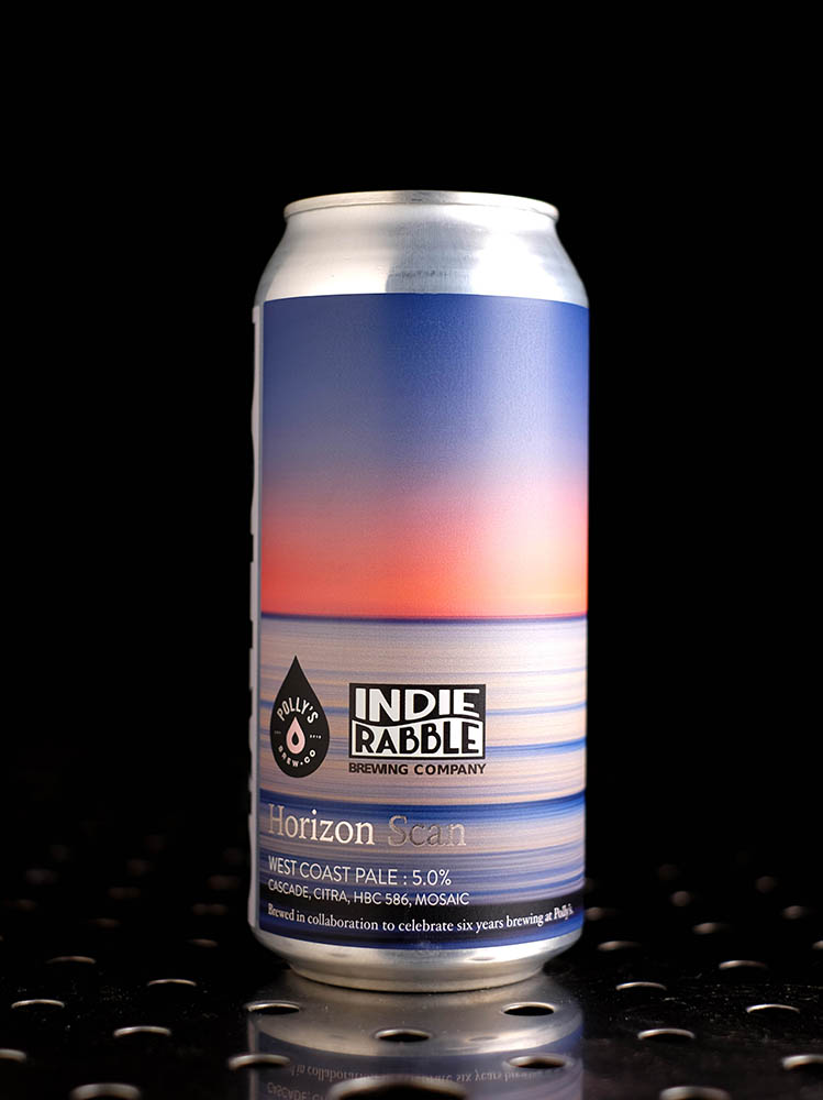 Polly’s x Indie Rabble | Horizon Scan | West Coast Pale Ale | 5%
