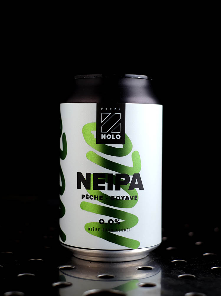 Prizm NOLO | Nolo NEIPA Pêche – Goyave | NEIPA sans alcool | 0,0%