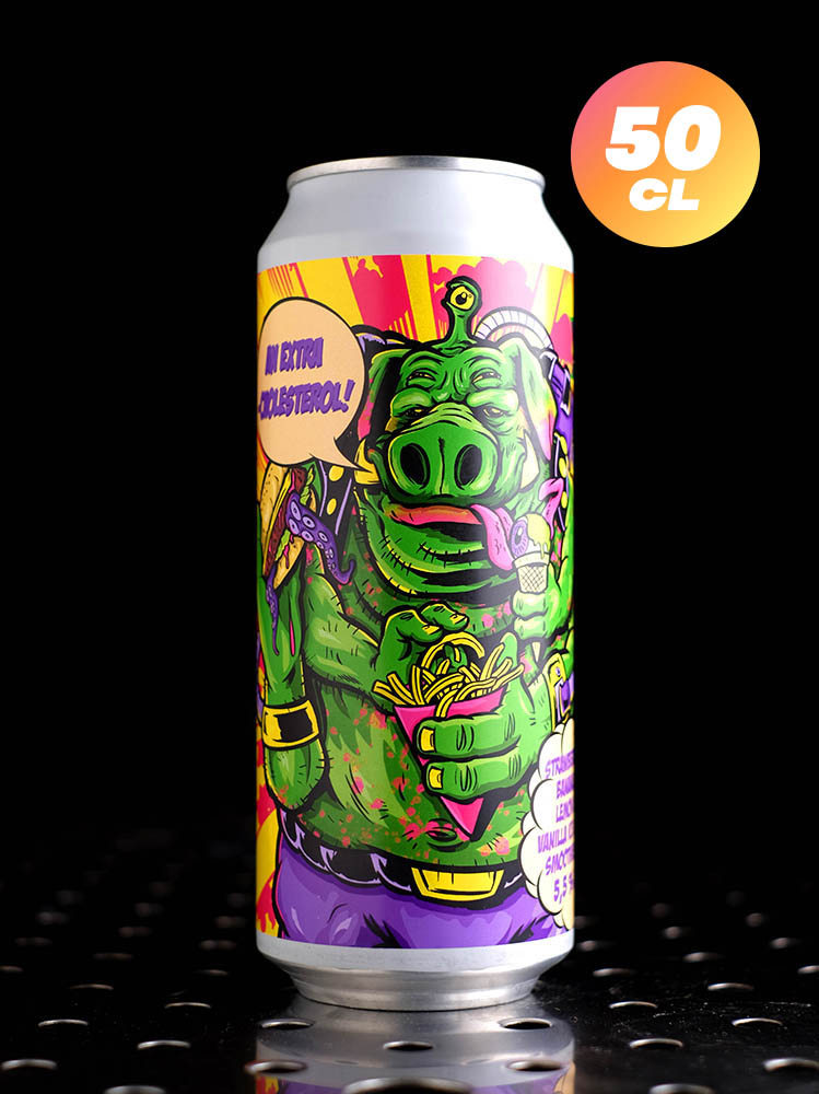 Pulfer | Smoothiesh: An Extra-cholesterol! | Smoothie Sour Banane Fraise Citron Vanille | 5,5%