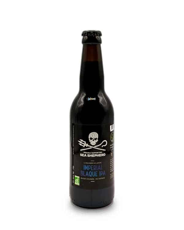 Bière Brasserie du Larzac Imperiale blaque IPA Sea Sheperd