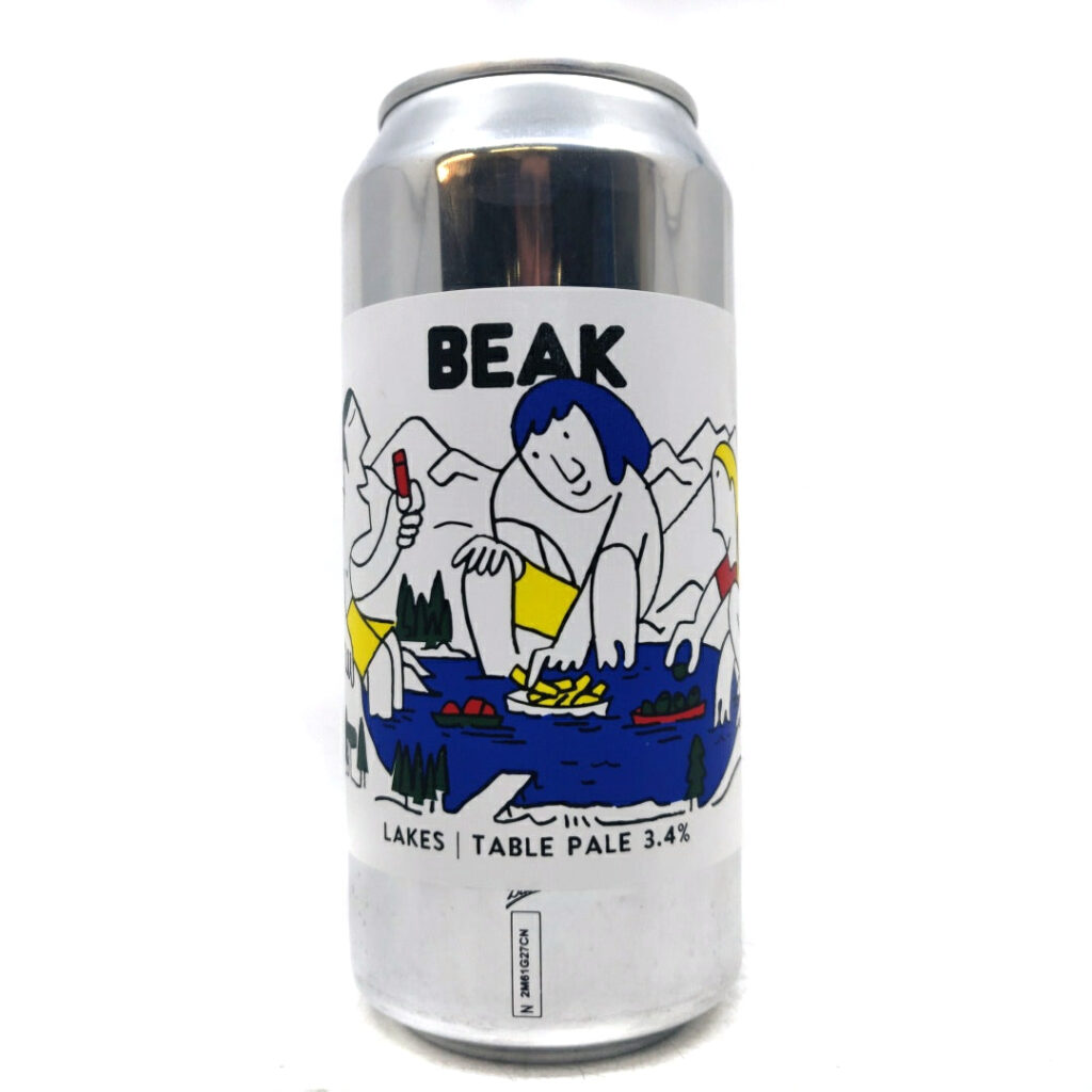 Beak Lakes Table Pale 3.4%