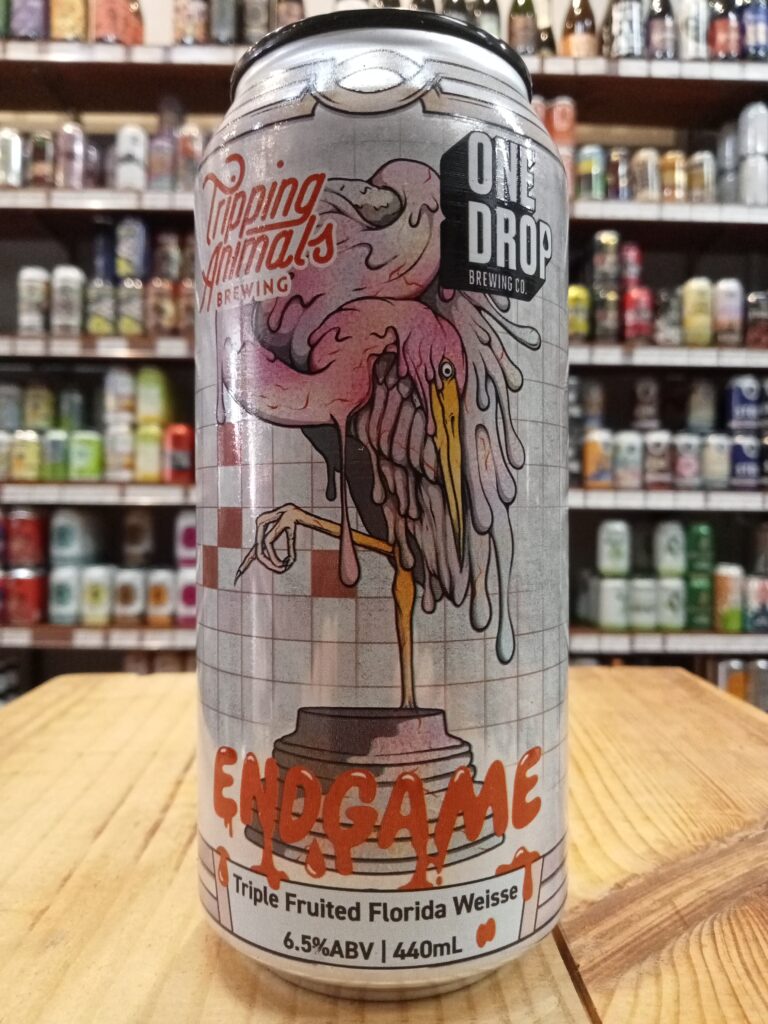 One Drop X Tripping Animals Endgame Triple Fruited Florida Weisse