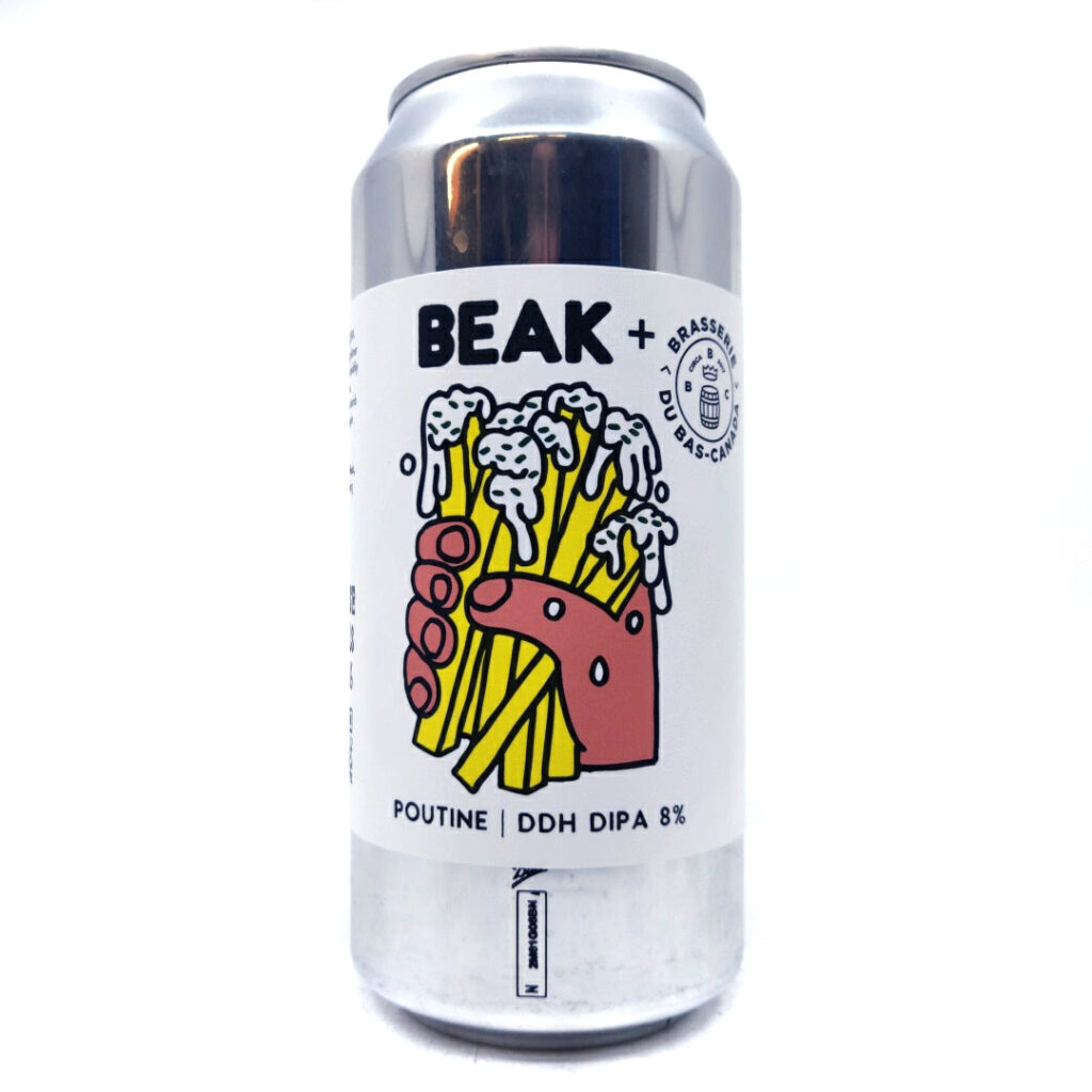 Beak x Brasserie du Bas Poutine DDH Double IPA 8%