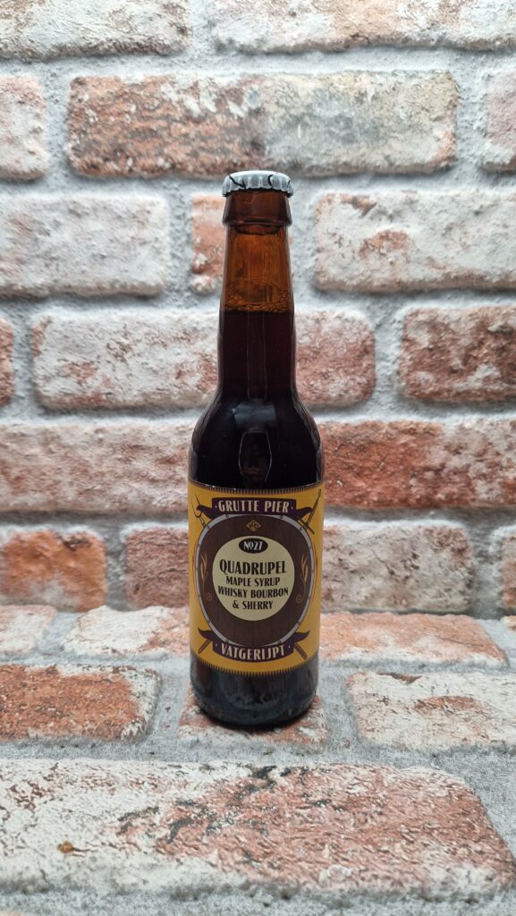 Vatgerijpt #27 QUADRUPEL MAPLE SYRUP WHISKY BOURBON SHERRY