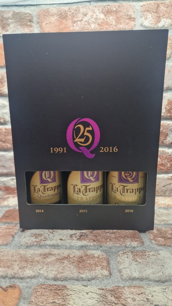 La Trappe Quadrupel 2014-2015-2016 doos licht beschadigd