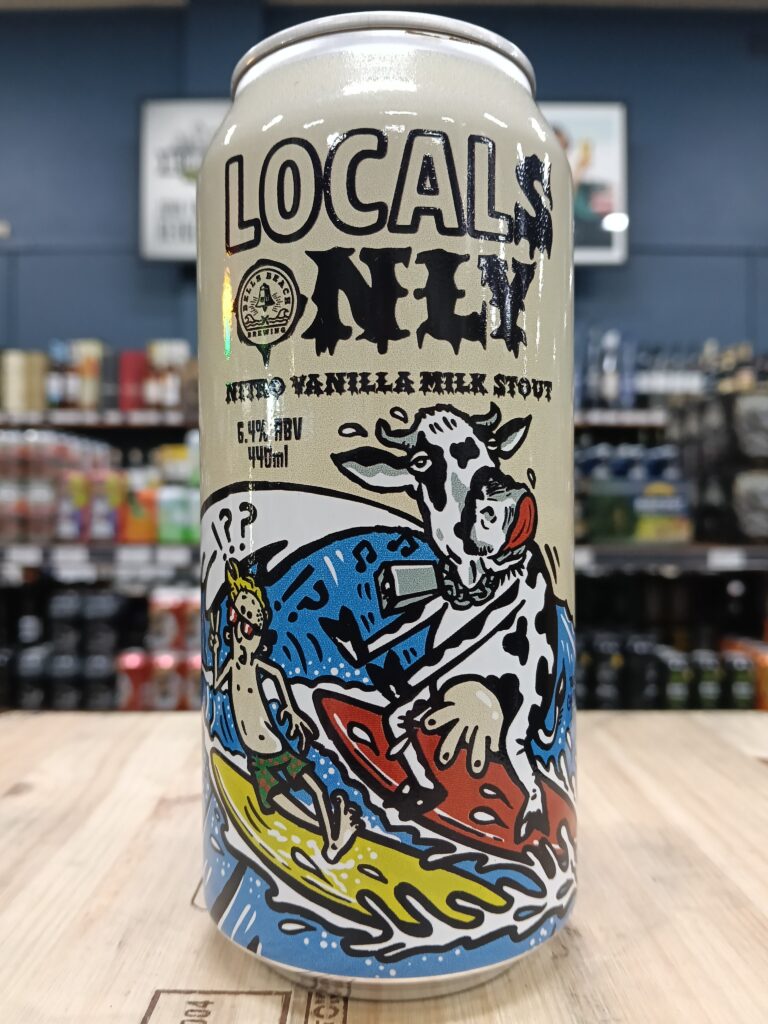 . X Bells Beach Brewing Locals Only Nitro Vanilla