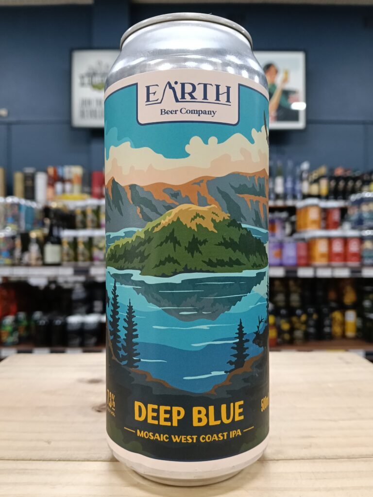 Earth Deep Blue Mosaic