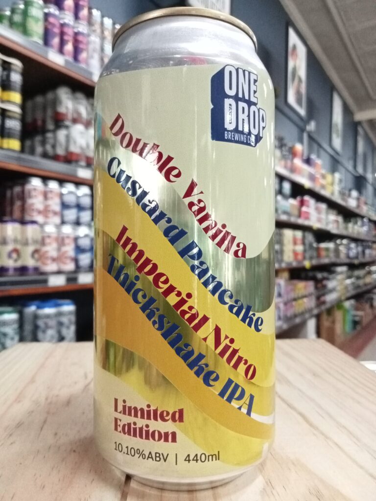 One Drop Double Vanilla Custard Pancake Imperial Nitro Thickshake