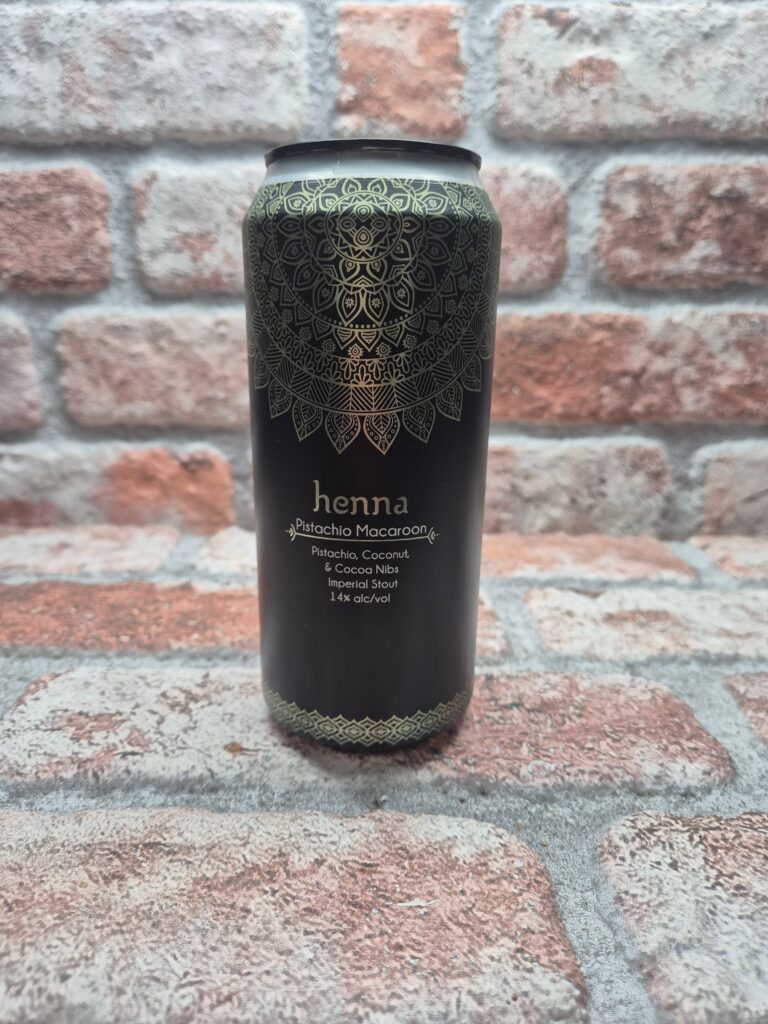 Henna: Pistachio Macaroon Stout - 1 pint