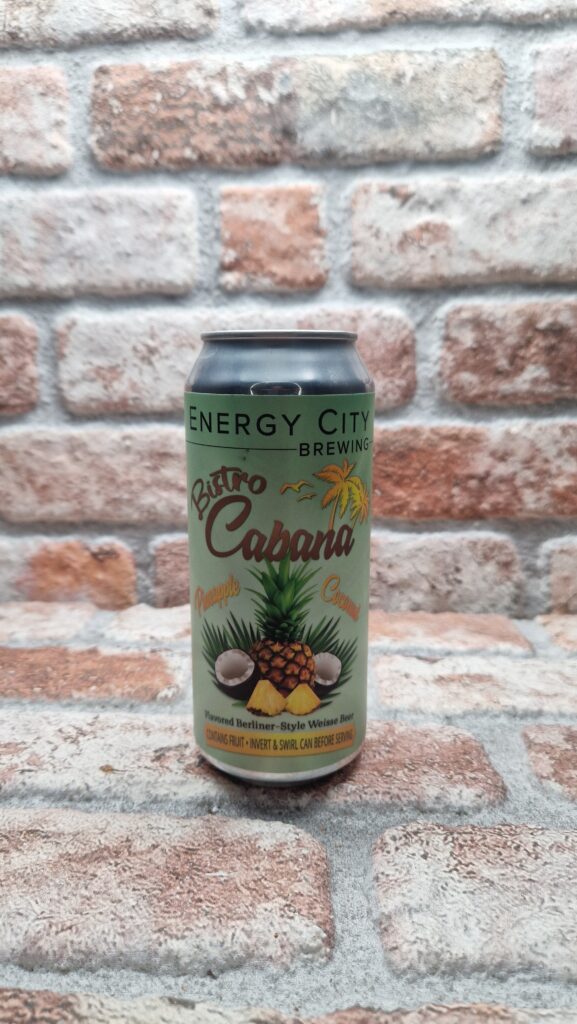 Energy City Bistro Cabana - Pineapple & Coconut Sour - 1 pint