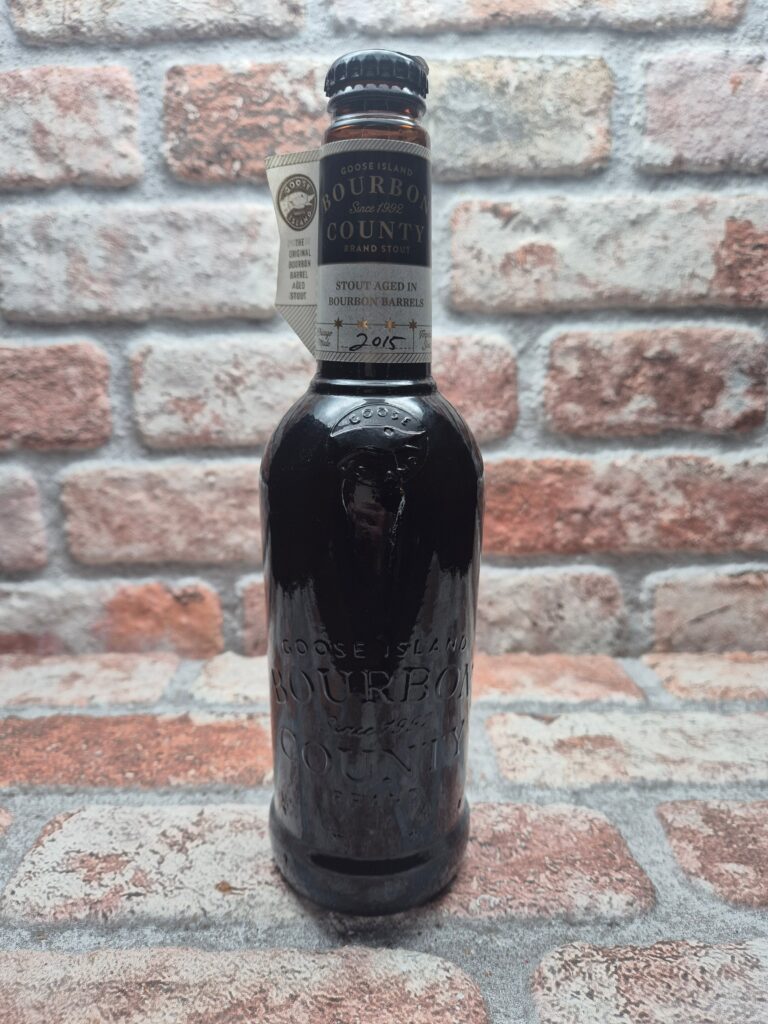 Goose Island Geïnfecteerd, leuk voor de verzamelaar: Bourbon County Brand Stout 2015 14.3% Stout - 1 pint
