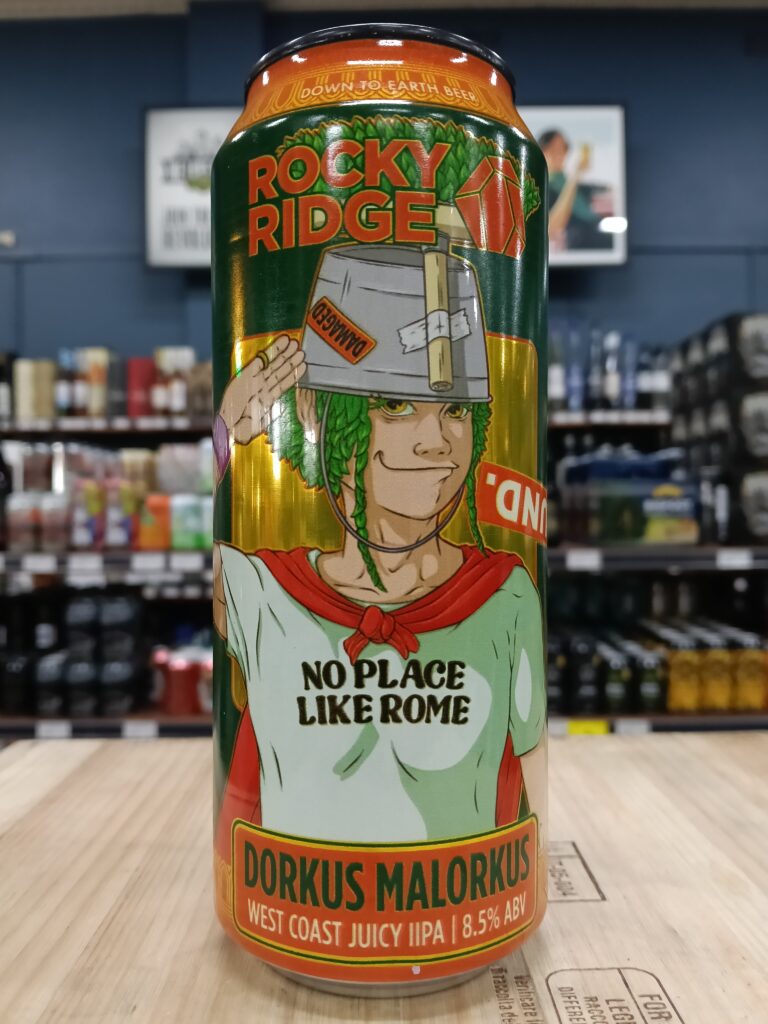 Rocky Ridge x Found Dorkus Malorkus West Coast Juicy IIPA