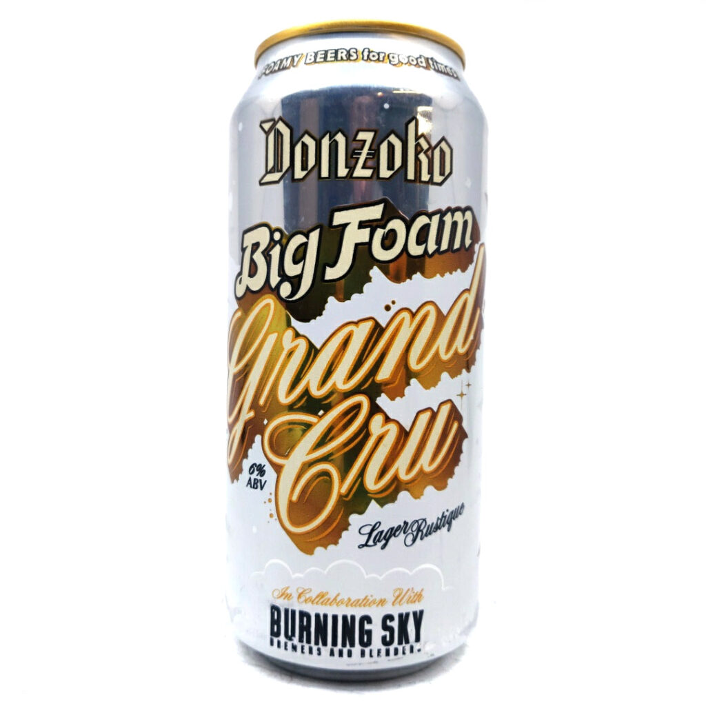x Burning Sky Big Foam Grand Cru Lager Rustique 6%