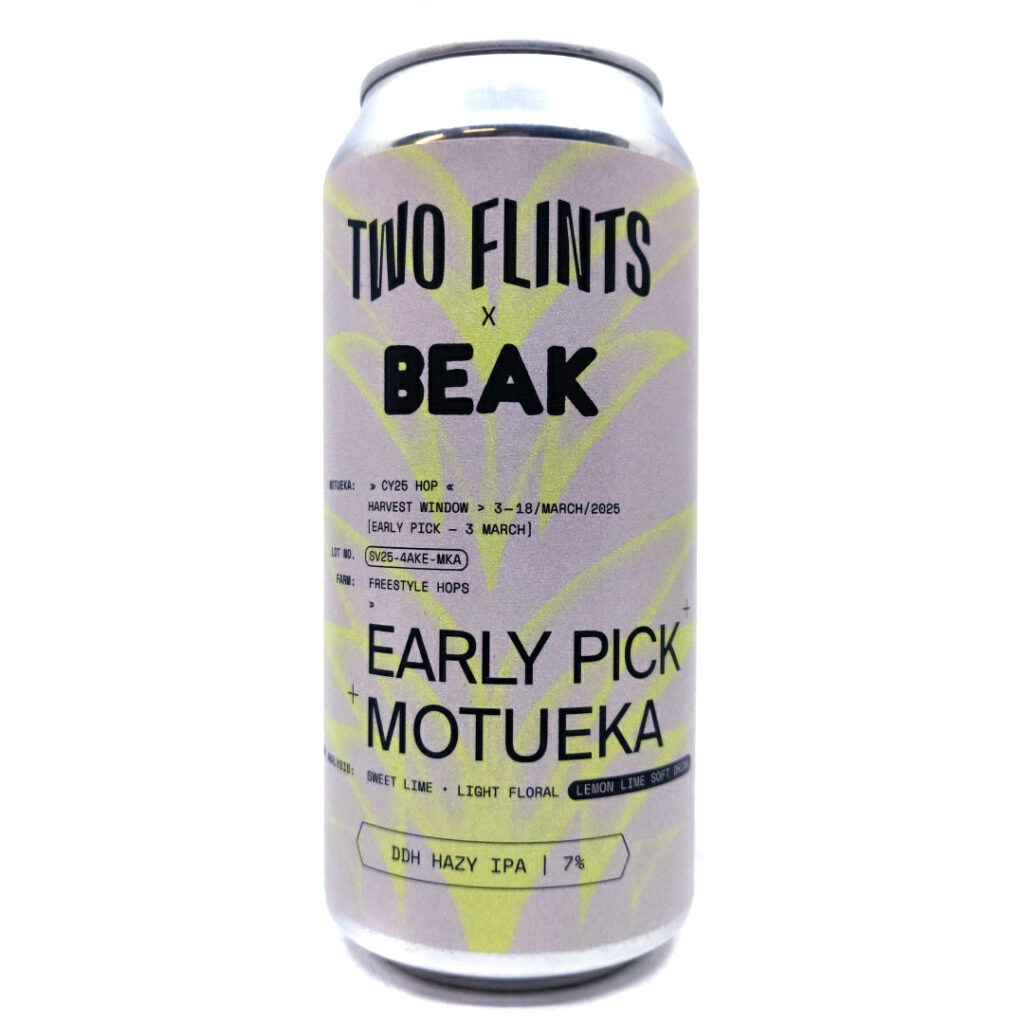 x Beak Early Pick Motueka DDH Hazy IPA 7%