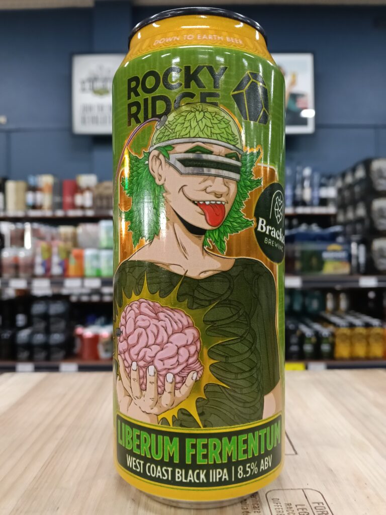 Rocky Ridge x Bracket Liberum Fermentum West Coast Black IIPA