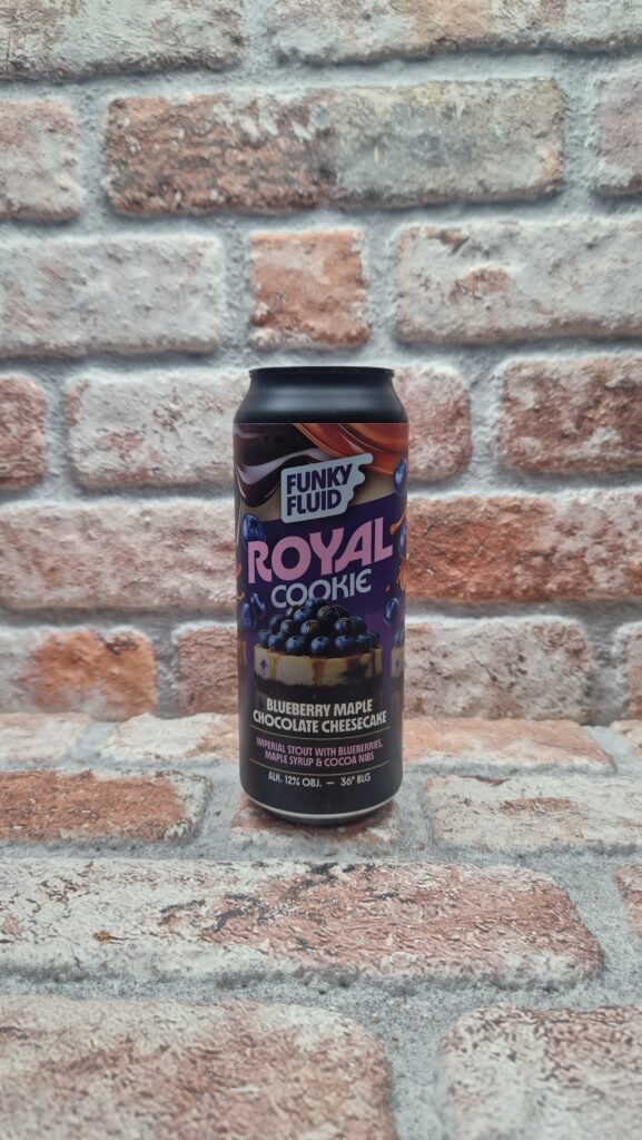 Royal Cookie: Blueberry Maple Chocolate Cheesecake