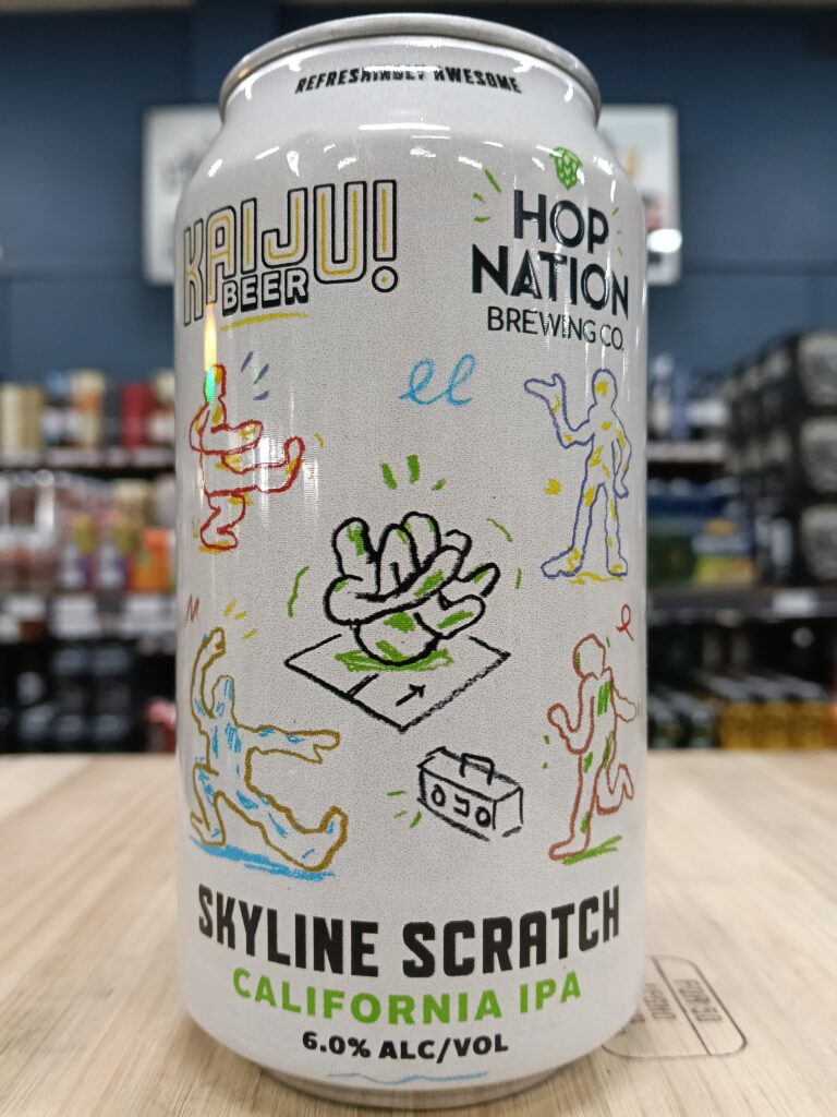 Kaiju x Hop Nation Skyline Scratch California